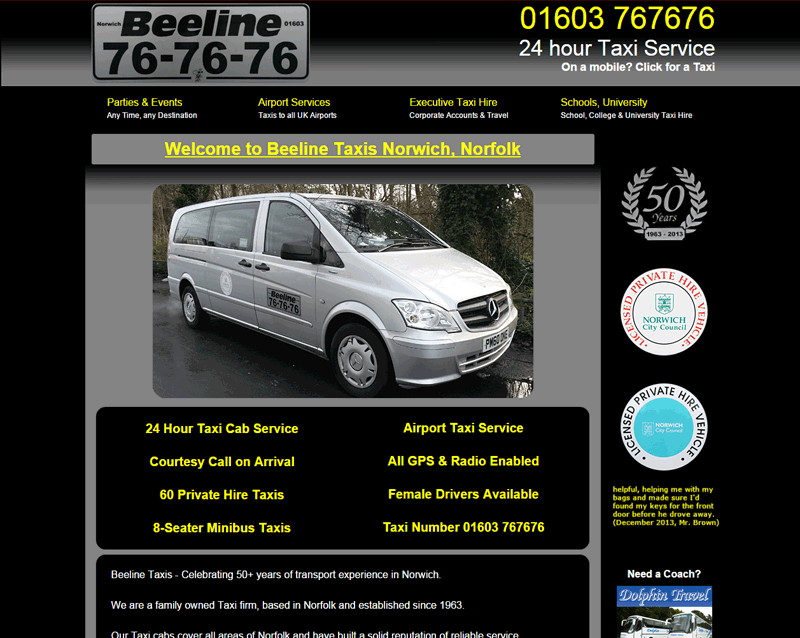 www.beelinetaxisnorwich.co.uk