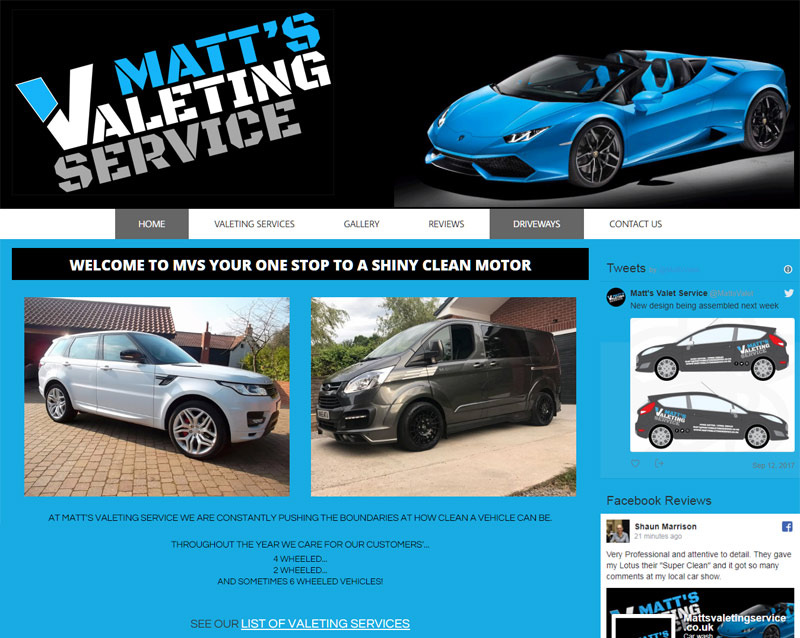 www.mattsvaletingservice.co.uk